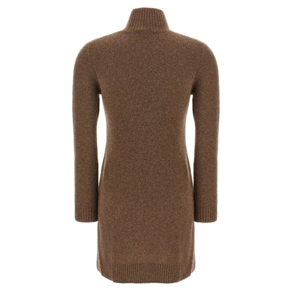 Max Mara Gray Cashmere Short Dress