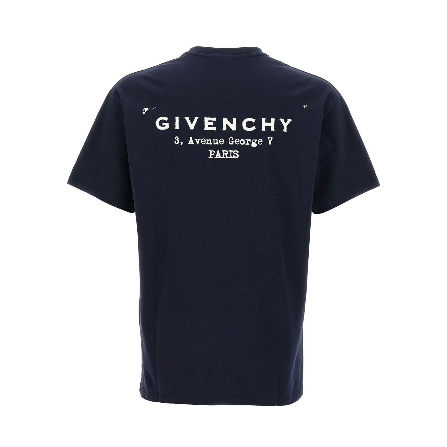 Givenchy Blue Cotton T-Shirt