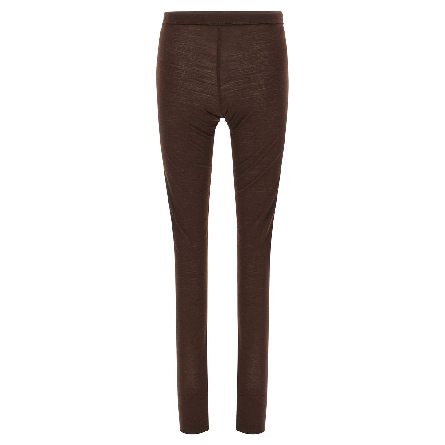 Jil Sander Bordeaux Polyester Leggings