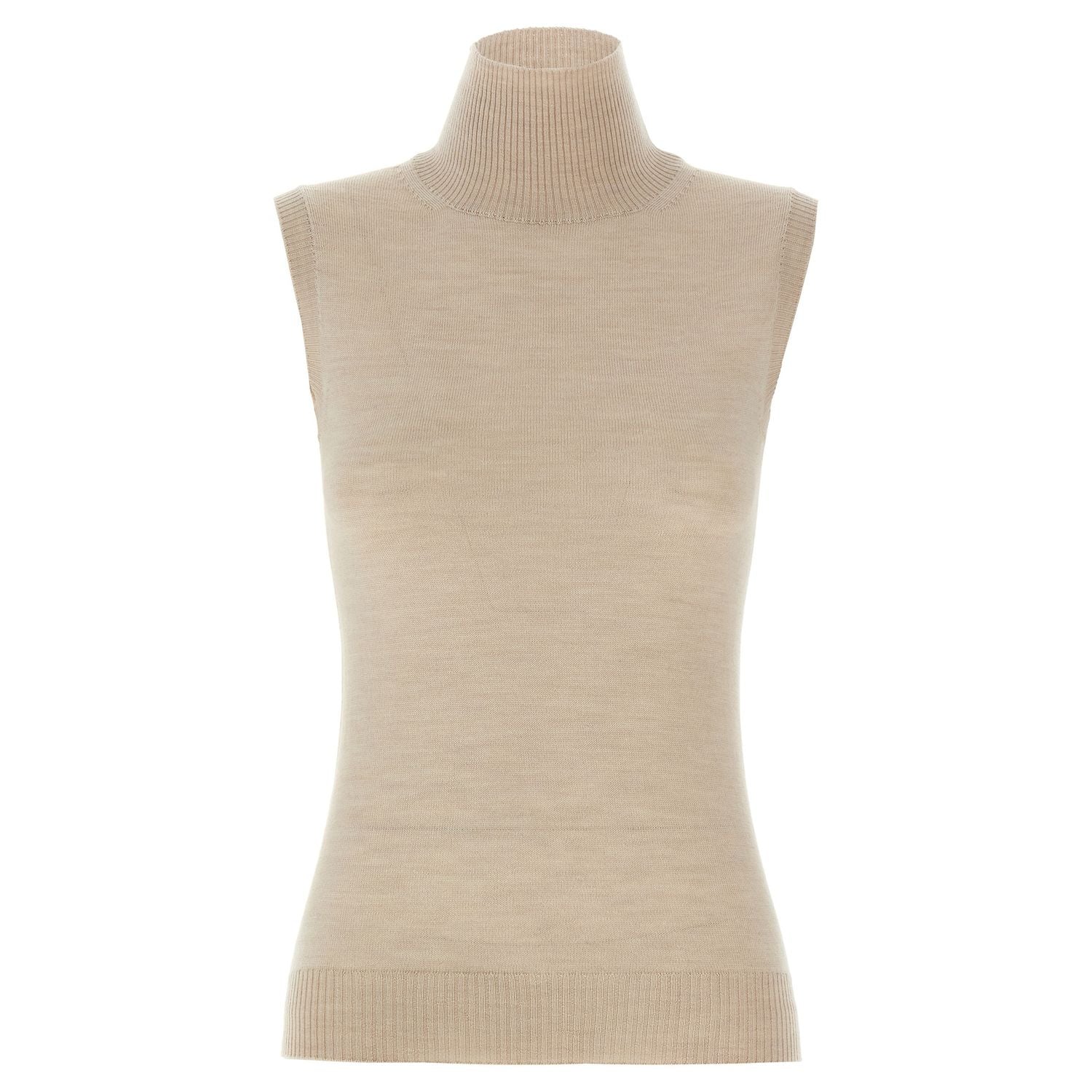 Sportmax Beige Virgin Wool Cardigan