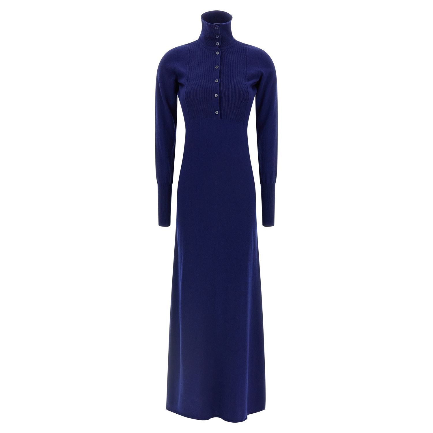 Tom Ford Blue Cashmere Long Dress