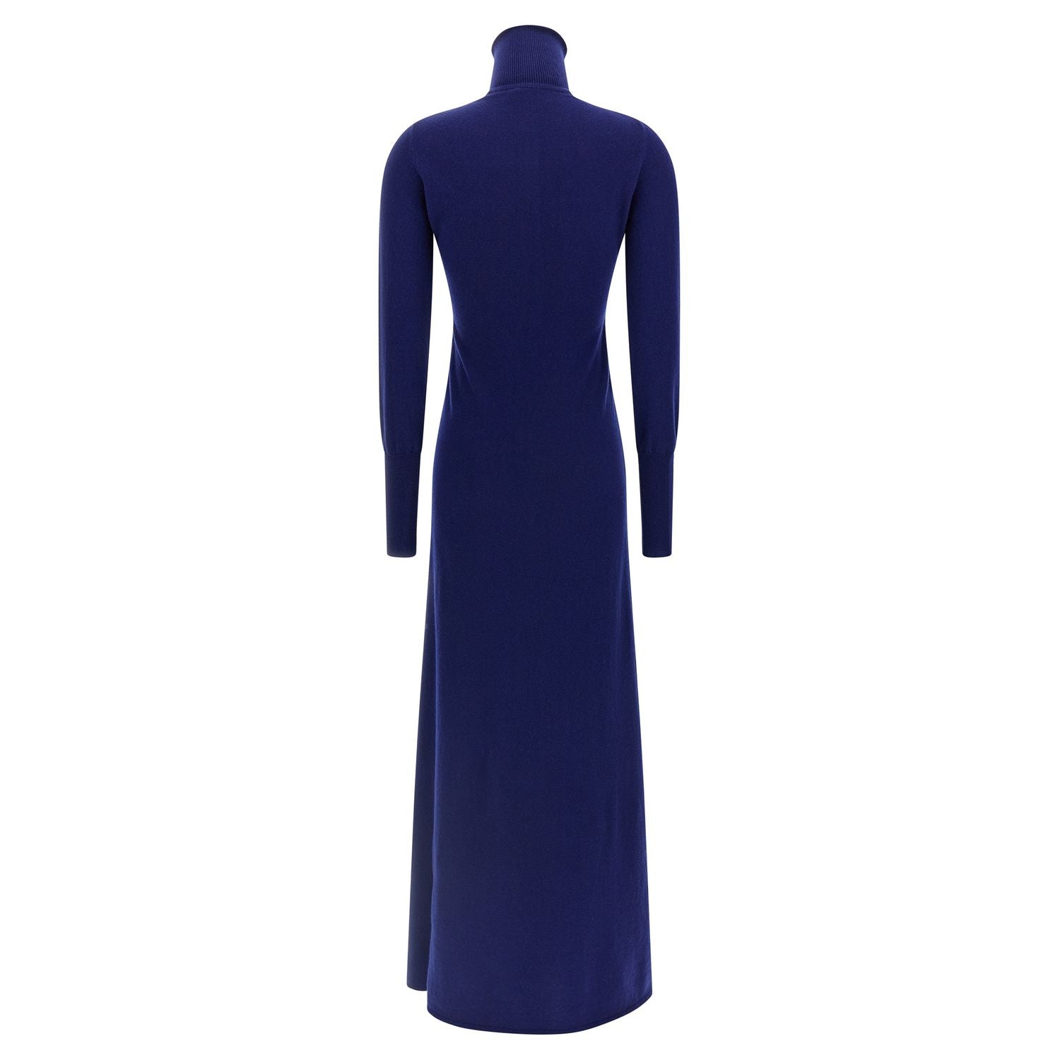 Tom Ford Blue Cashmere Long Dress