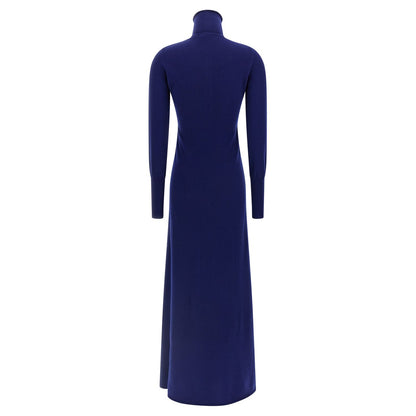 Tom Ford Blue Cashmere Long Dress