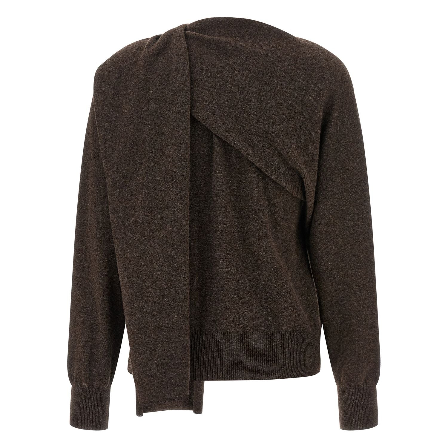Ferragamo Brown Cashmere Cardigan