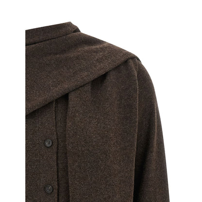 Ferragamo Brown Cashmere Cardigan