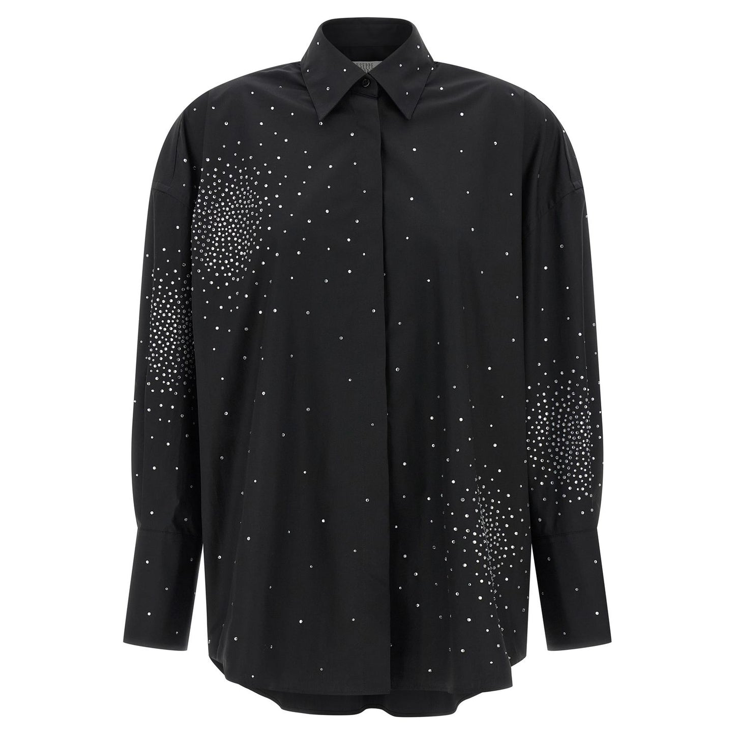 Giuseppe Di Morabito Black Cotton Blouse