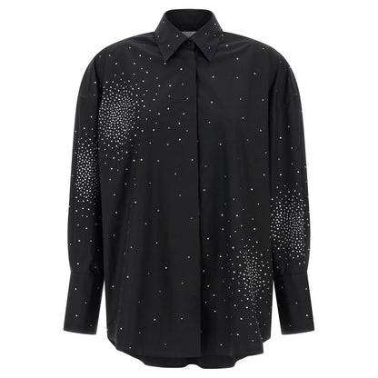 Giuseppe Di Morabito Black Cotton Blouse