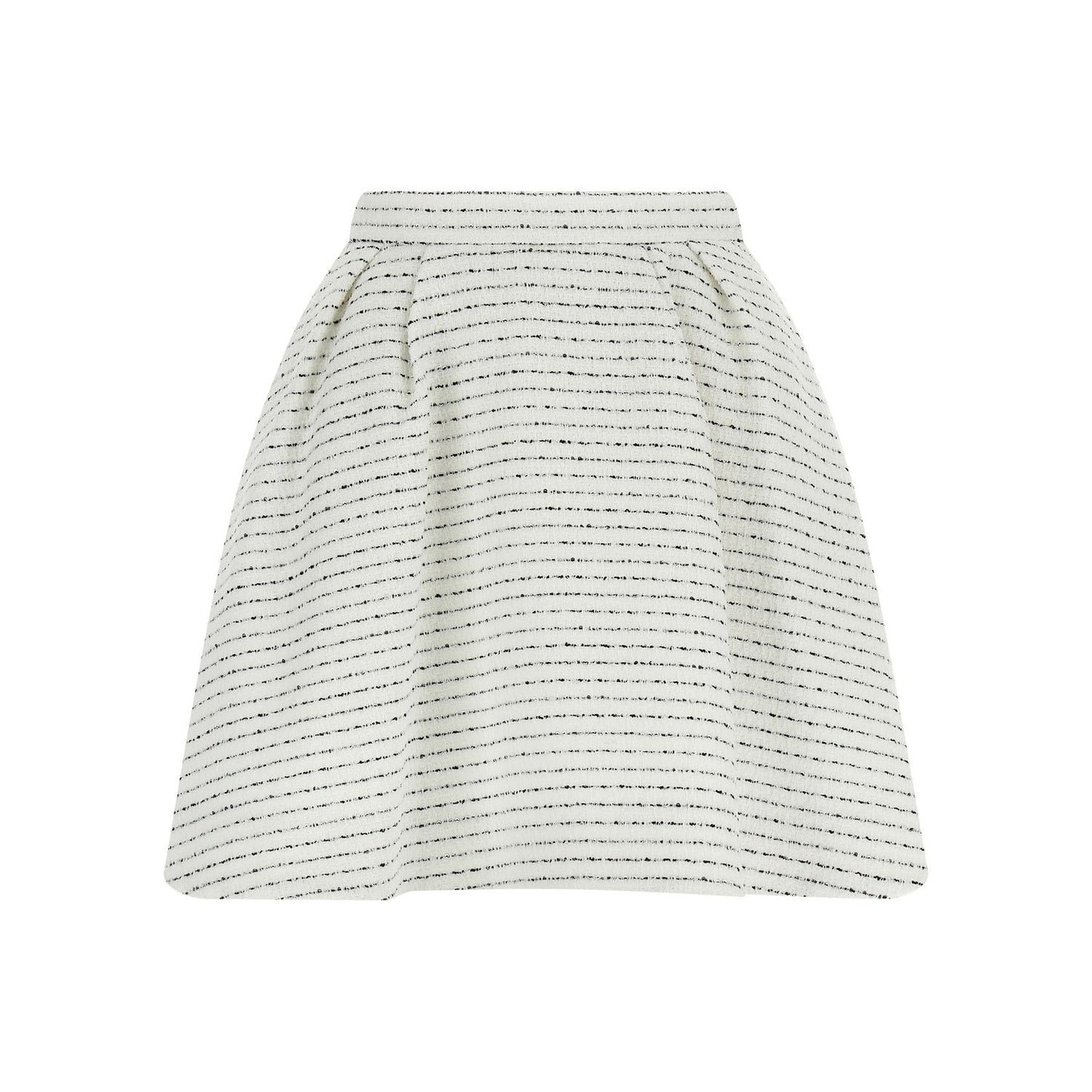 Alessandra Rich White Polyamide Long Skirt