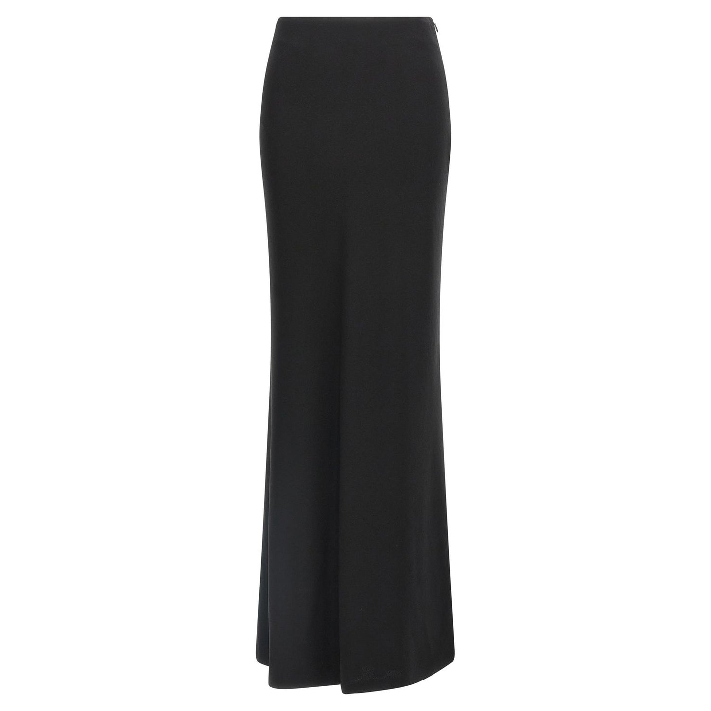 Alessandra Rich Black Virgin Wool Mini Skirt