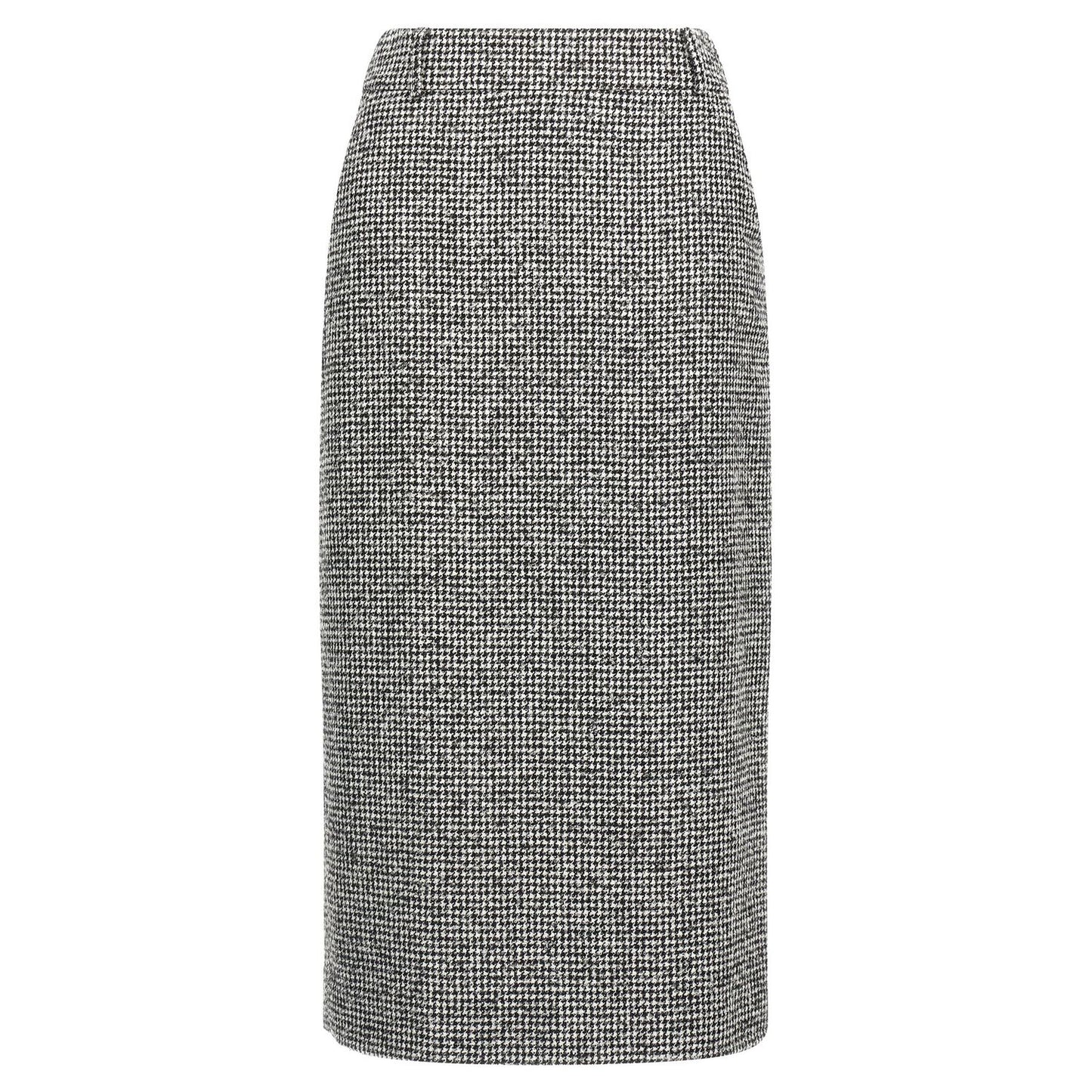 Ermanno Scervino Bicolor Wool Midi Skirt