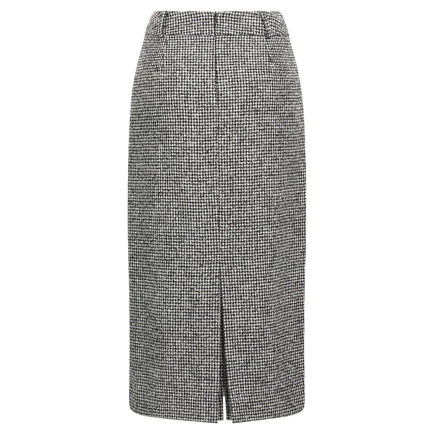 Ermanno Scervino Bicolor Wool Midi Skirt