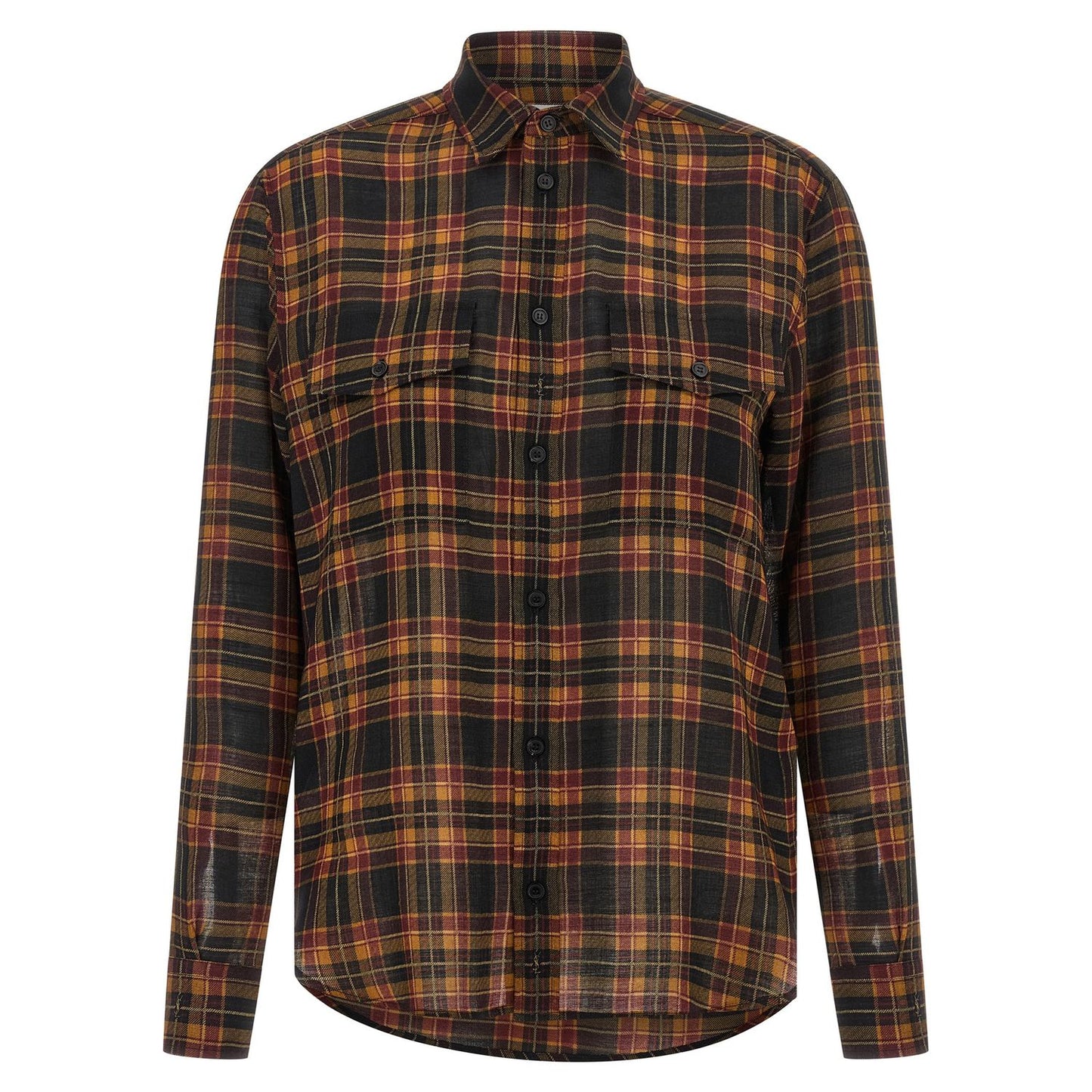 Saint Laurent Multicolor Wool Blouse