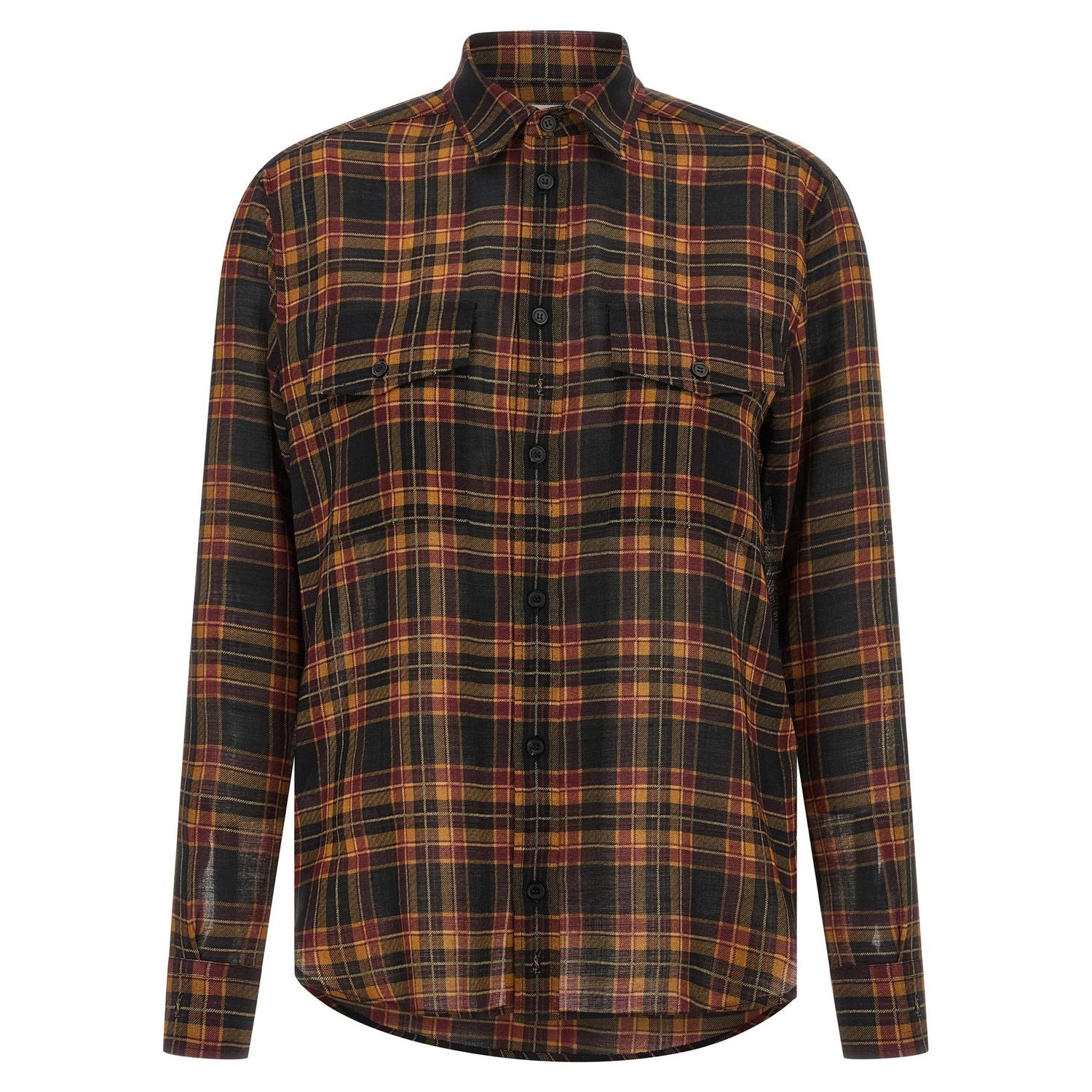 Saint Laurent Multicolor Wool Blouse