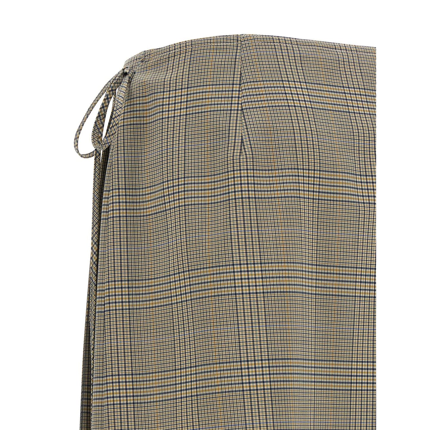 Marni Gray Polyester Midi Skirt