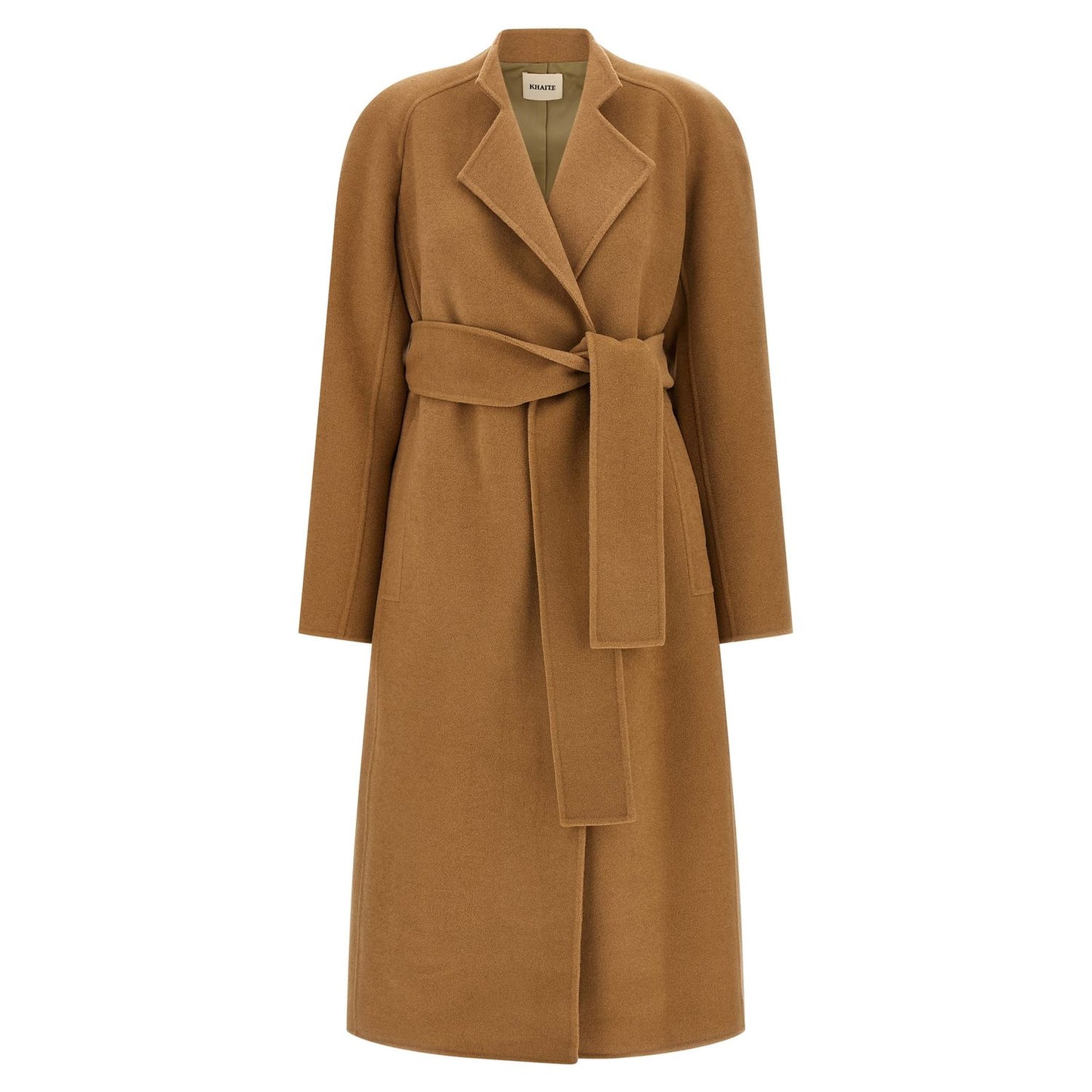 Khaite Brown Wool Coat