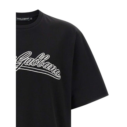 Dolce & Gabbana Bicolor Cotton T-Shirt