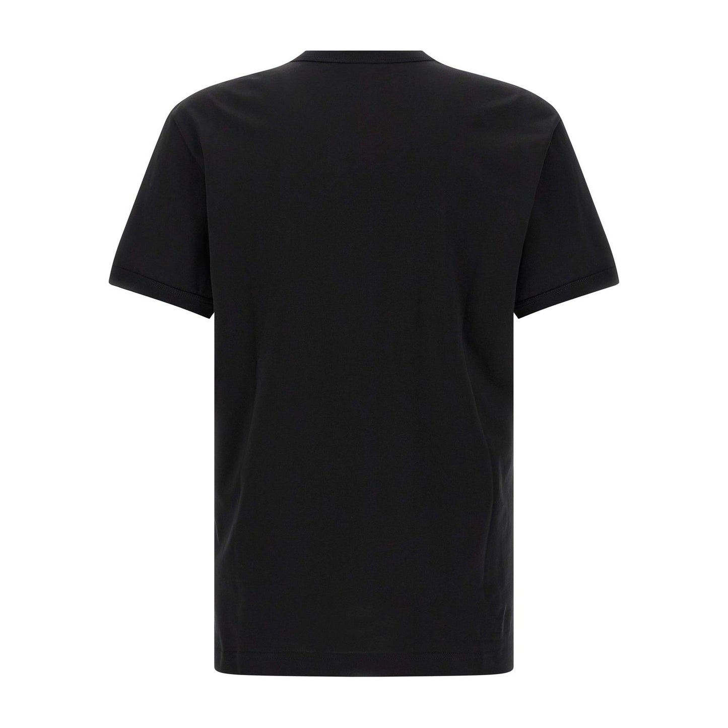 Dolce & Gabbana Black Cotton T-Shirt
