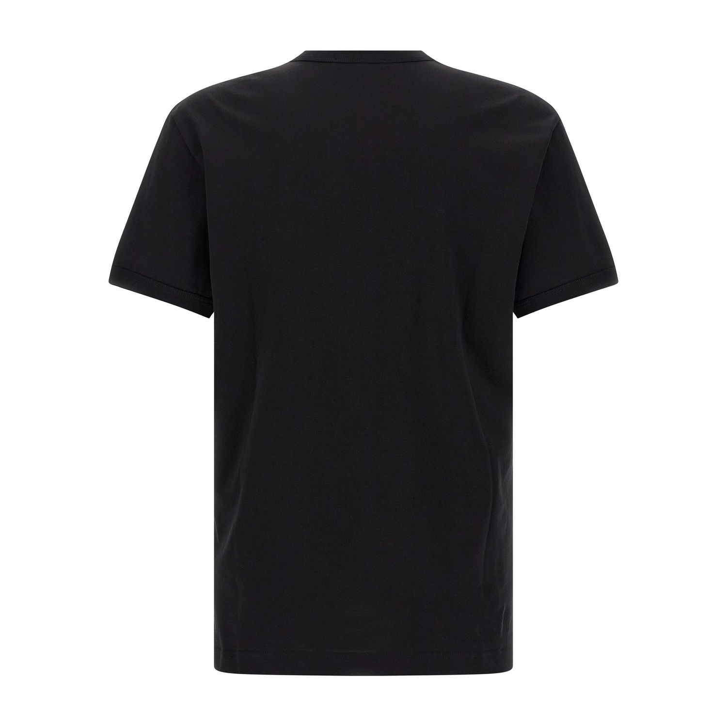Dolce & Gabbana Black Cotton T-Shirt