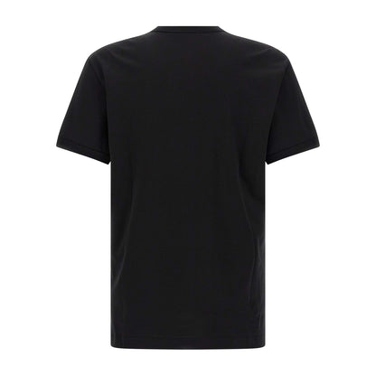Dolce & Gabbana Black Cotton T-Shirt