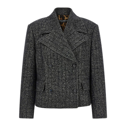 Dolce & Gabbana Bicolor Elastane Blazer