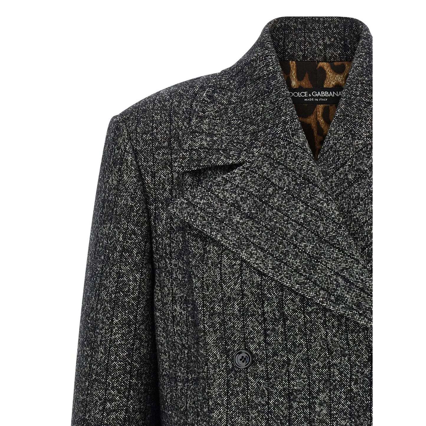 Dolce & Gabbana Bicolor Elastane Blazer
