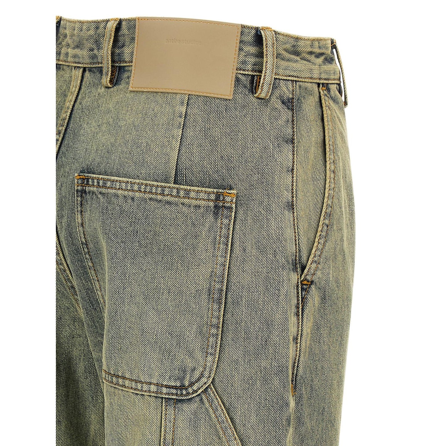 Entire Studios Bicolor Cotton Jeans Denim