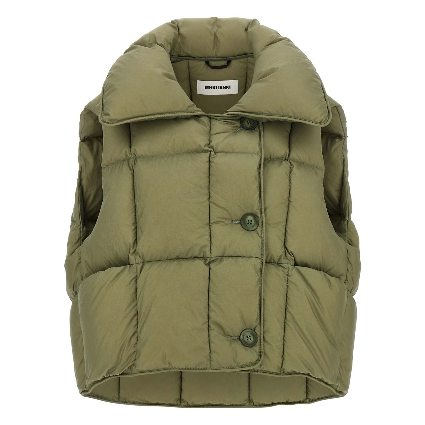 IENKI IENKI Bicolor Nylon Sleeveless Jacket