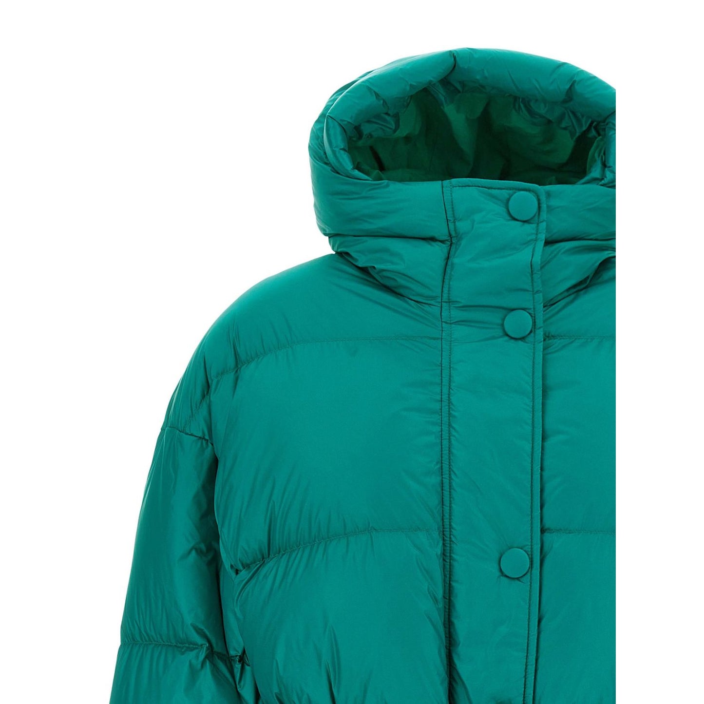 IENKI IENKI Bicolor Nylon Full-Length Jacket