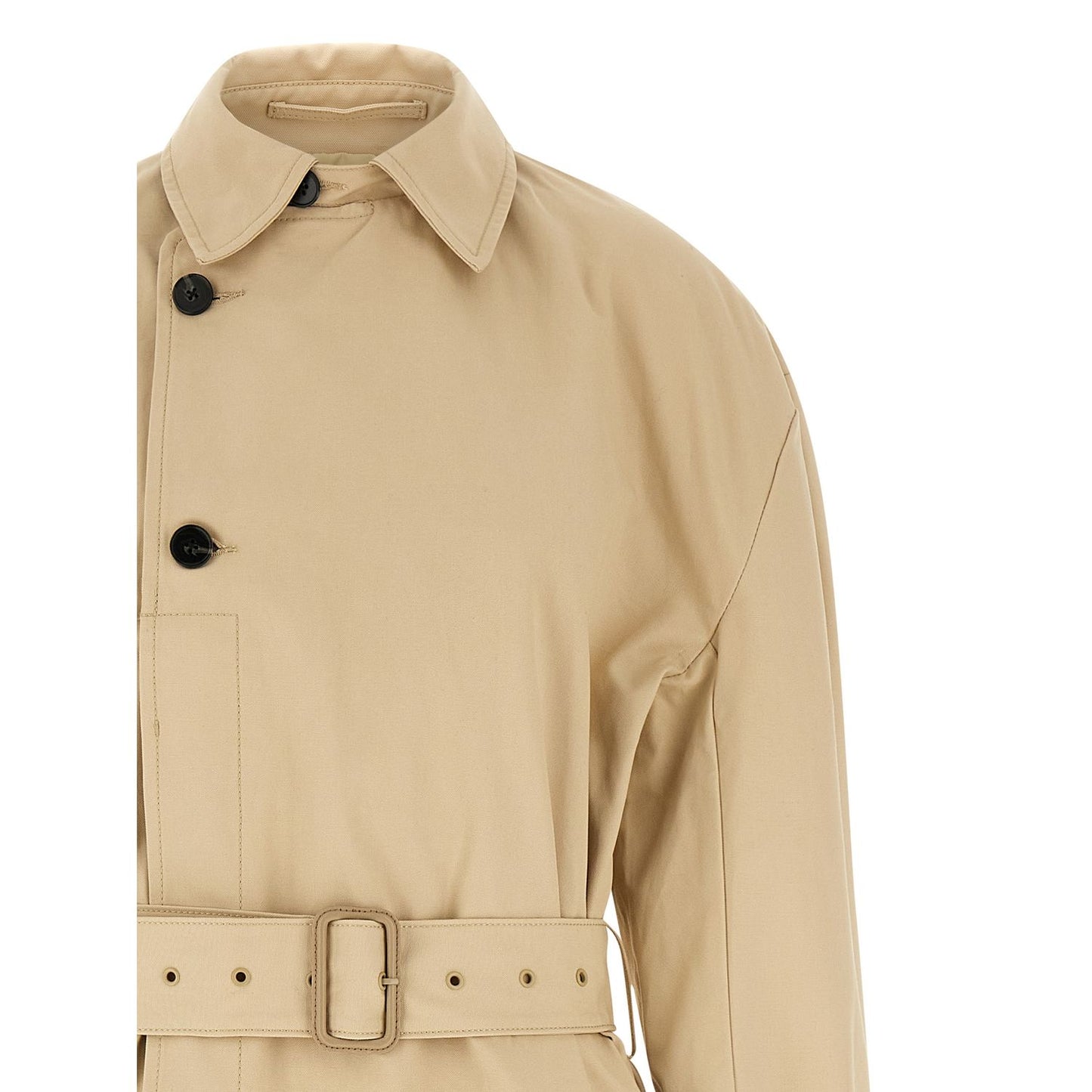 Entire Studios Beige Cotton Coat