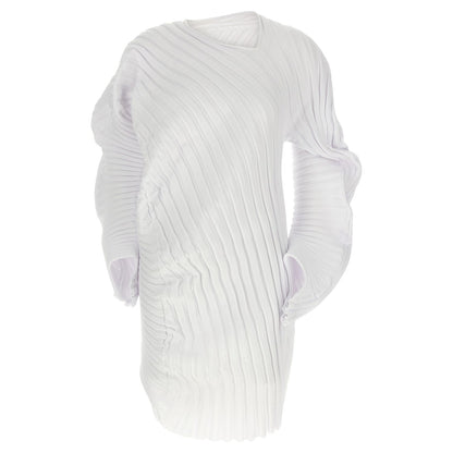 Issey Miyake White Polyester Casual Dress