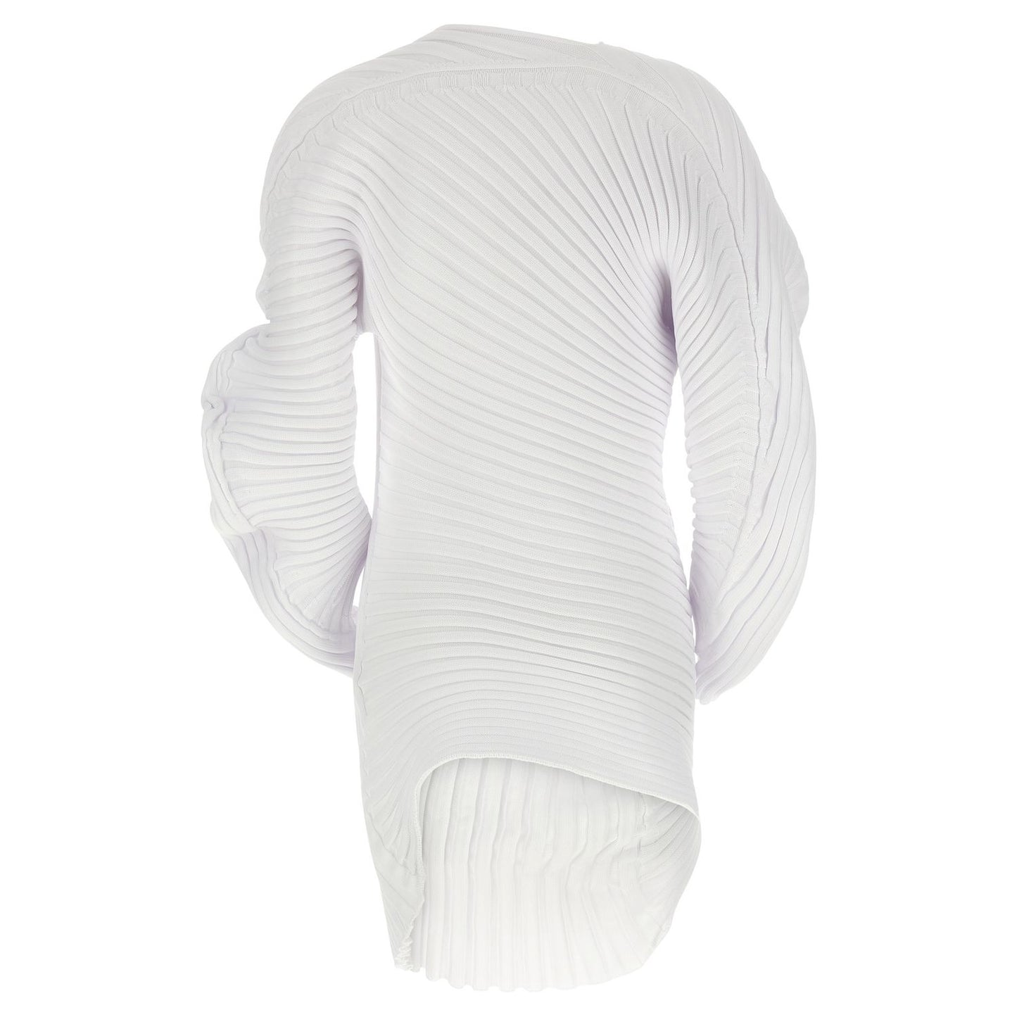 Issey Miyake White Polyester Casual Dress