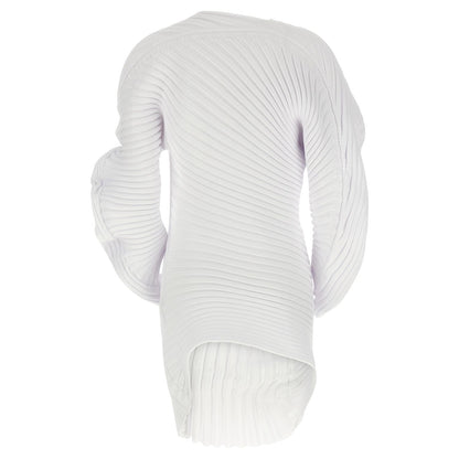 Issey Miyake White Polyester Casual Dress