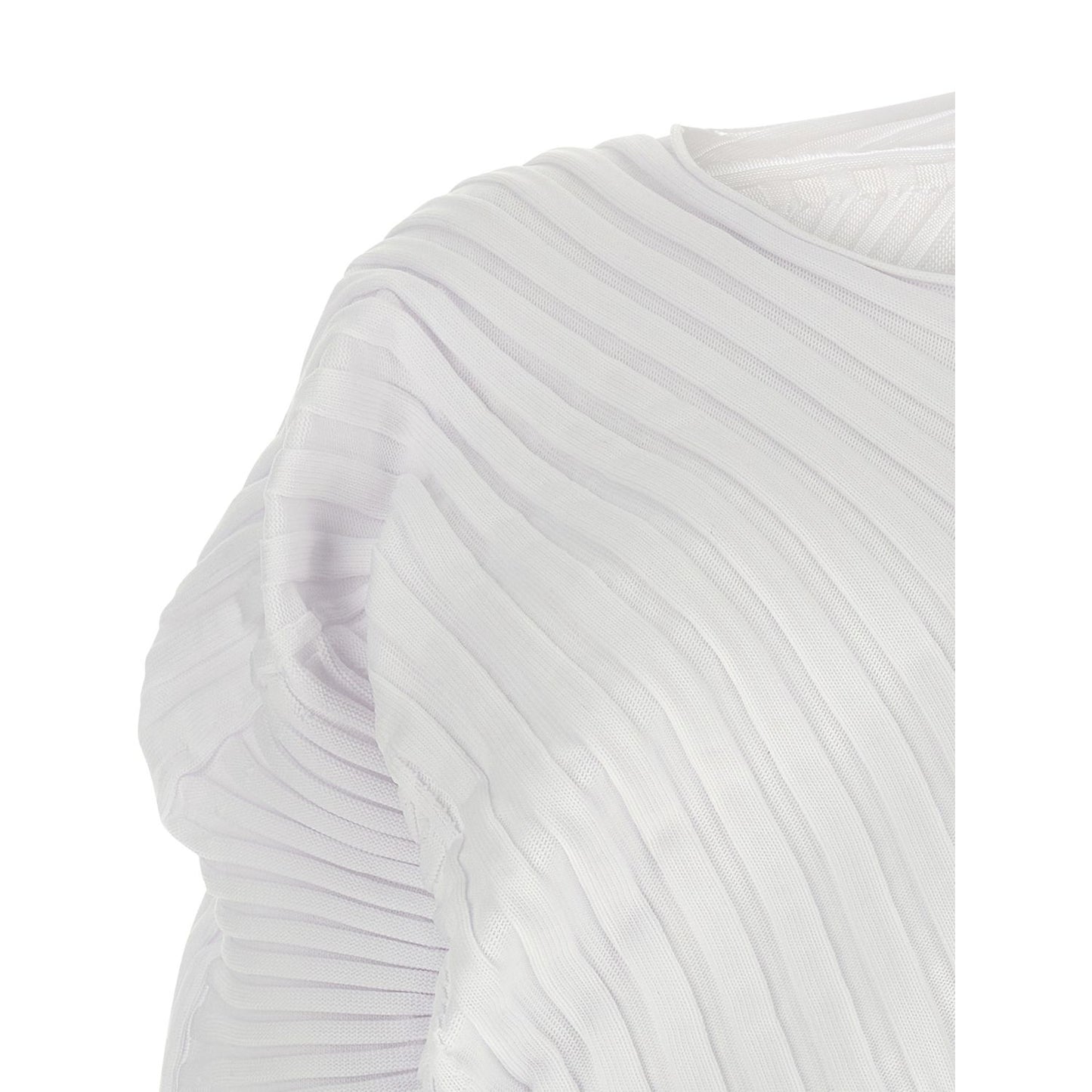 Issey Miyake White Polyester Casual Dress