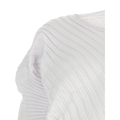 Issey Miyake White Polyester Casual Dress
