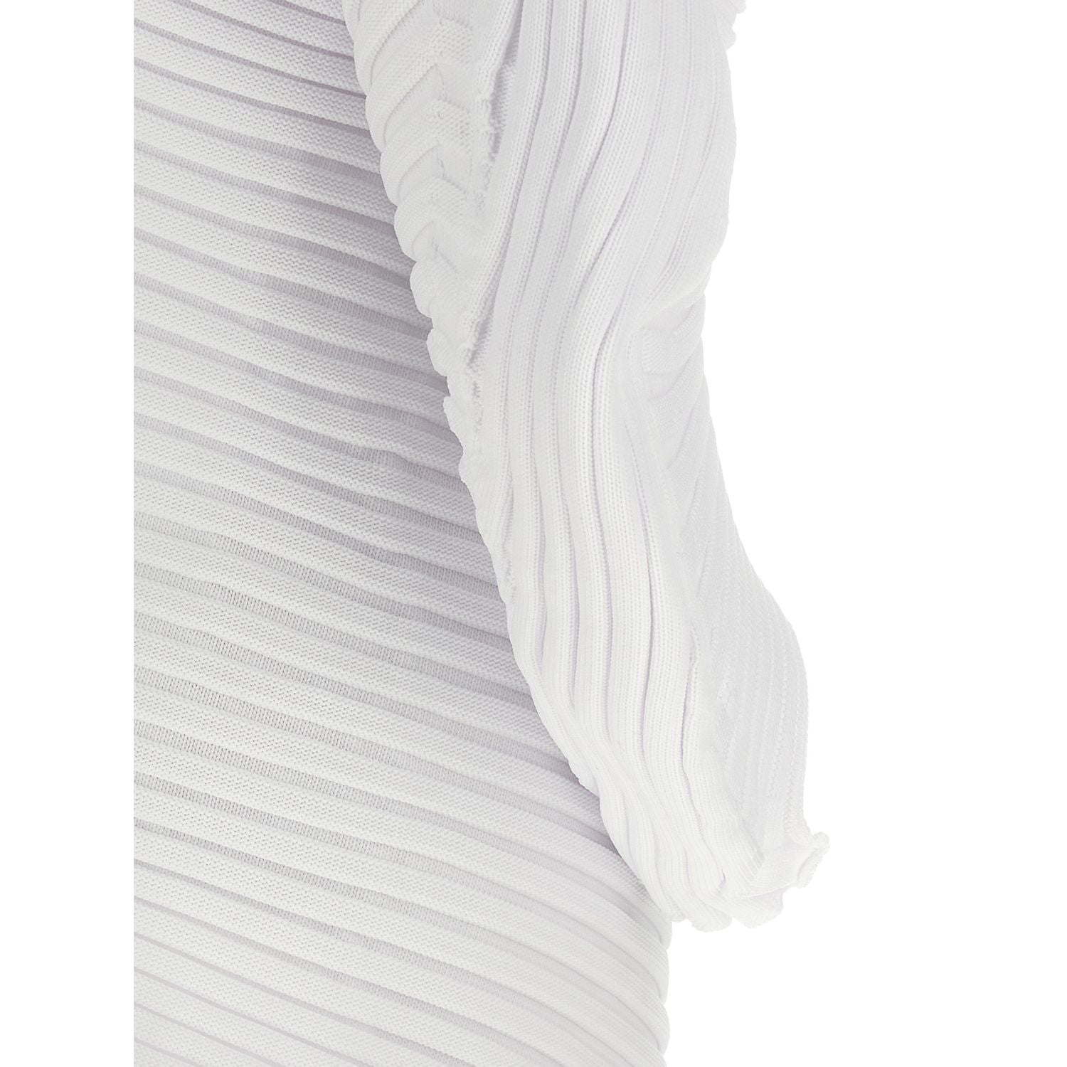 Issey Miyake White Polyester Casual Dress