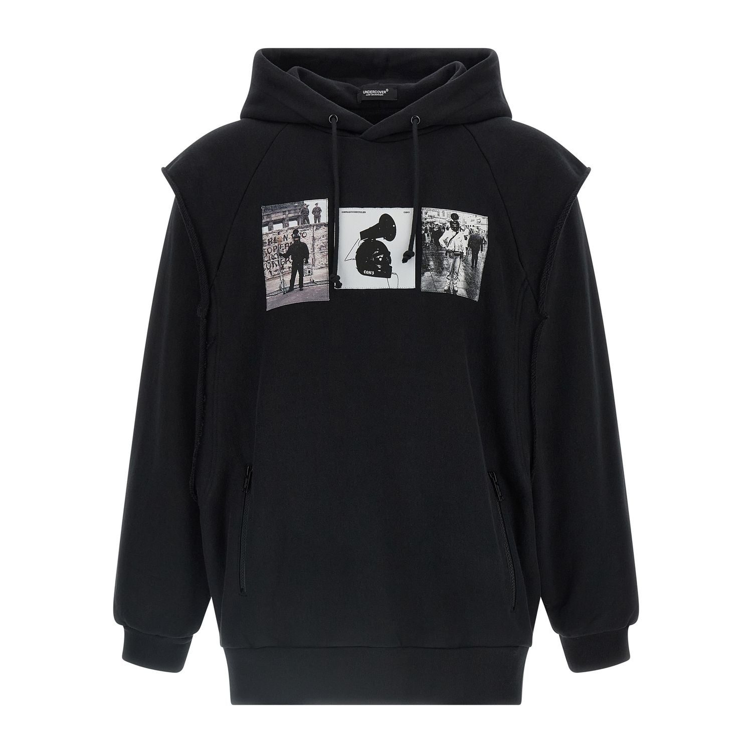 Undercover Black Cotton Sweatshirt