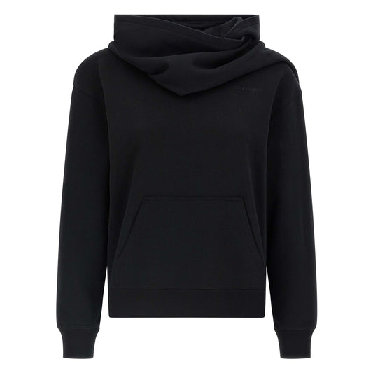 Courrèges Black Cotton Sweatshirt