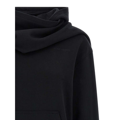 Courrèges Black Cotton Sweatshirt