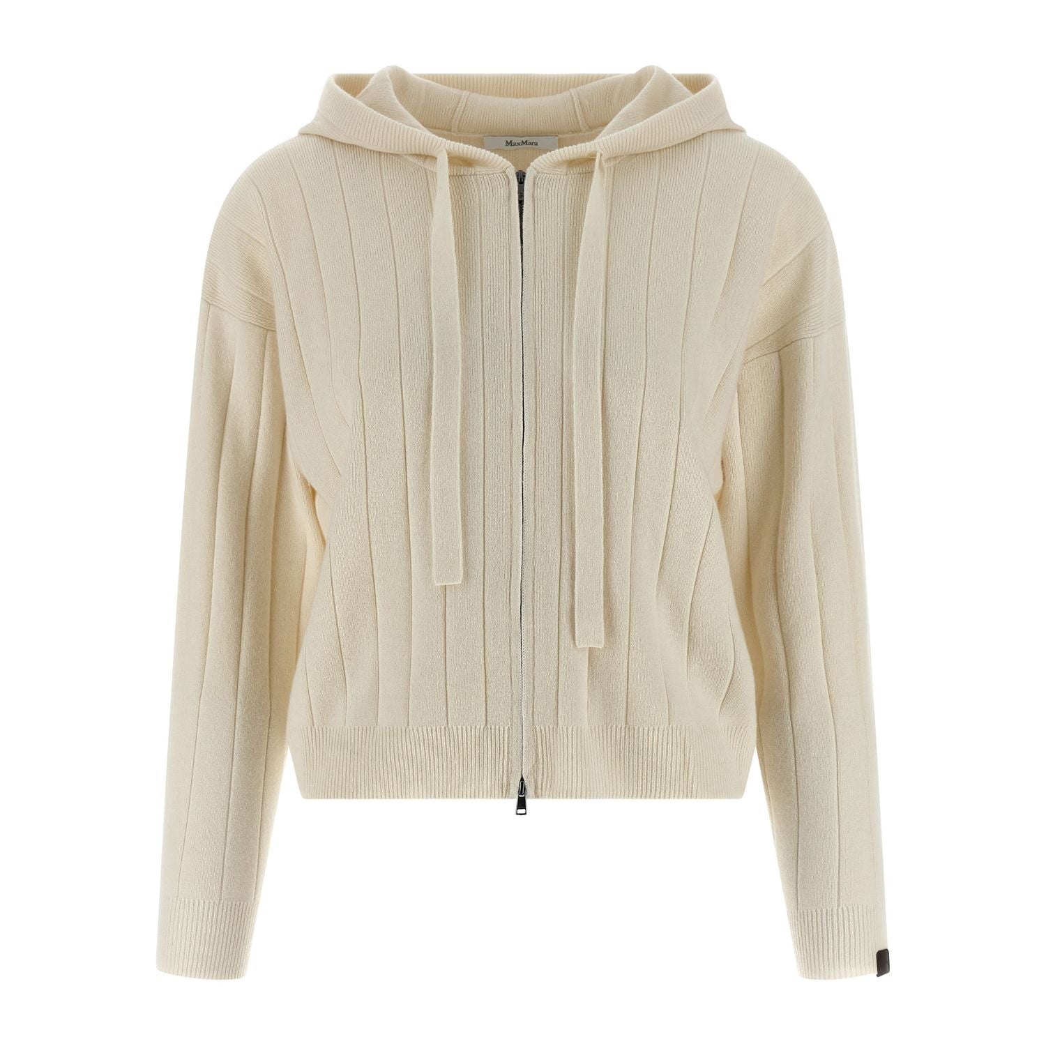 Max Mara White Cashmere Cardigan
