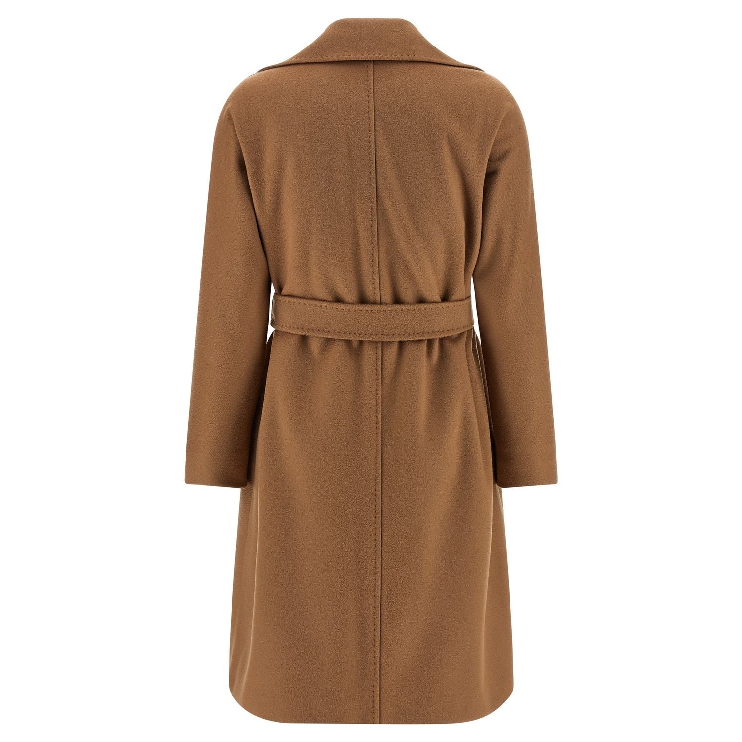Max Mara Brown Virgin Wool Coat