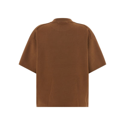 Max Mara Brown Viscose Cardigan