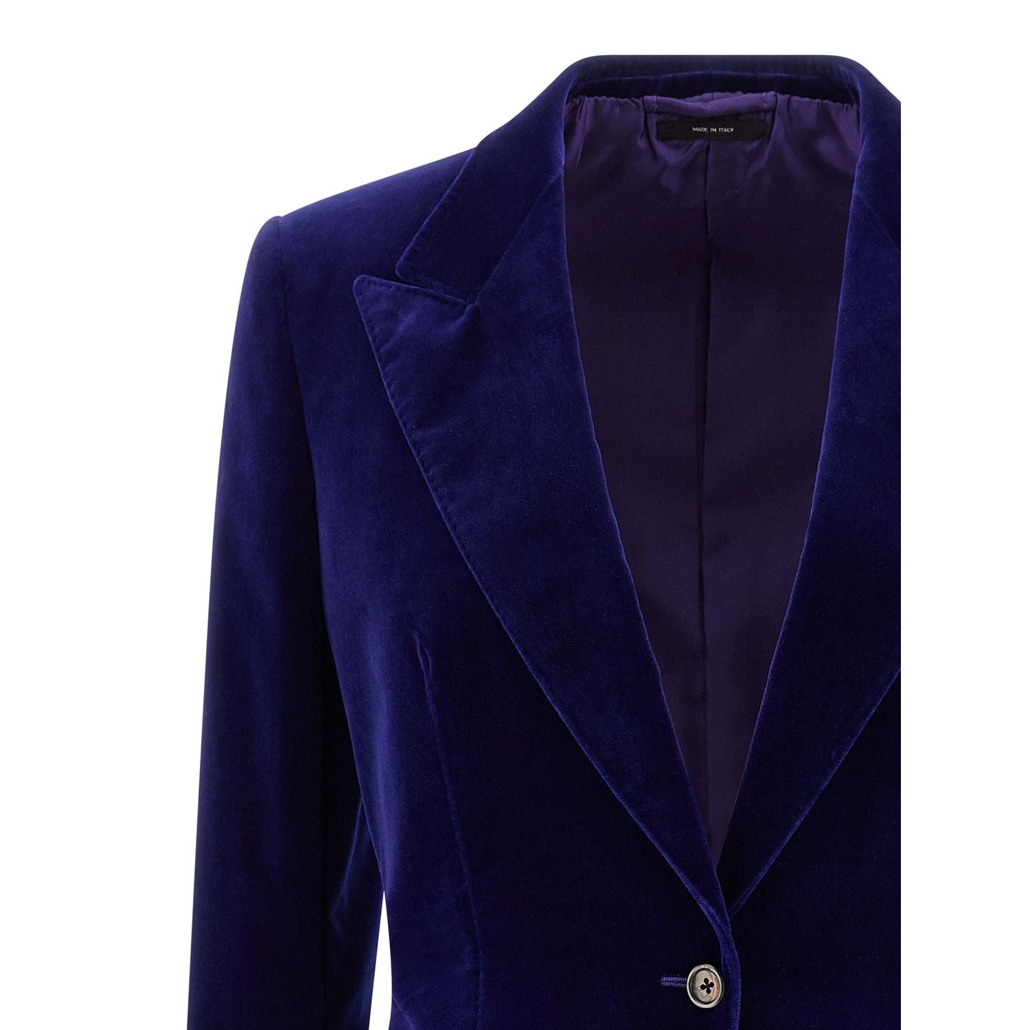 Tom Ford Blue Cotton Blazer