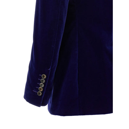 Tom Ford Blue Cotton Blazer