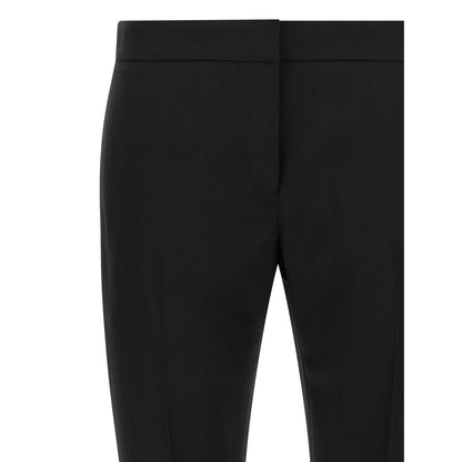 Alexander McQueen Black Wool Dress Pants