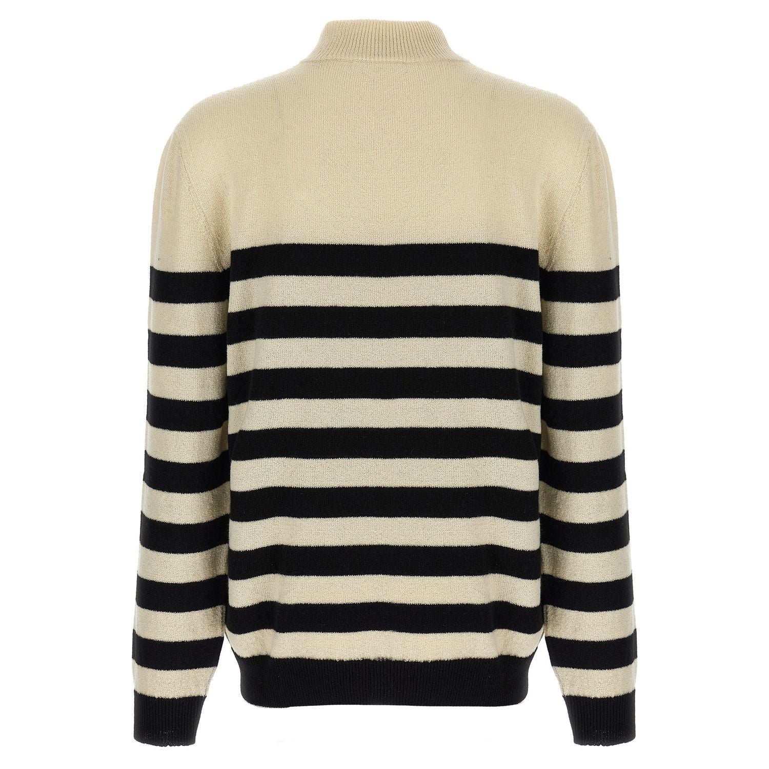 Balmain Bicolor Wool Cardigan