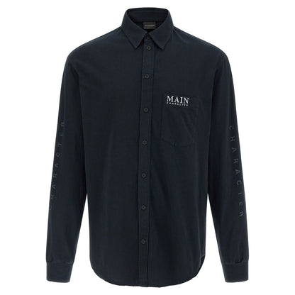 Balenciaga Black Cotton Blouse