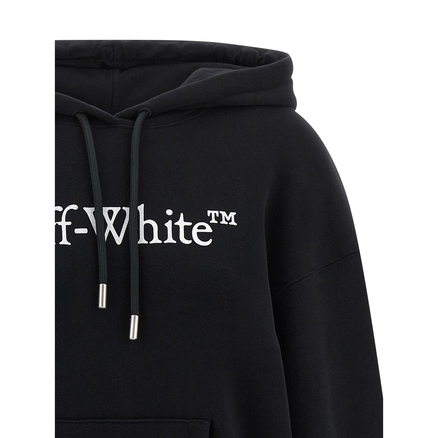 Off-White Bicolor Cotton Hoodie