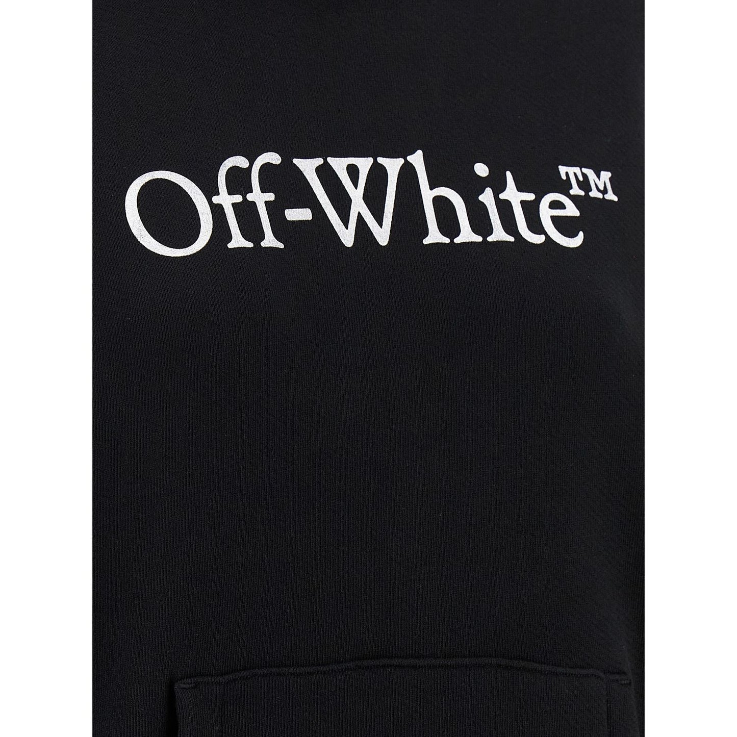 Off-White Bicolor Cotton Hoodie