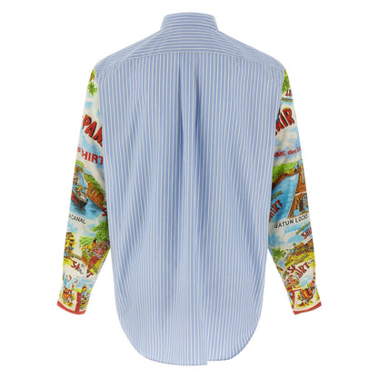 Comme Des Garçons Multicolor Cotton Blouse