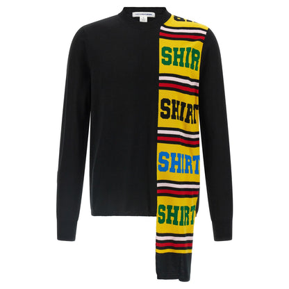 Comme Des Garçons Black Acetate Cardigan